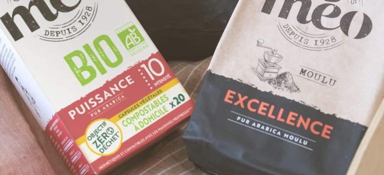 pack en ambiance des capsules Méo Puissance, Excellence moulu et Excellence grains