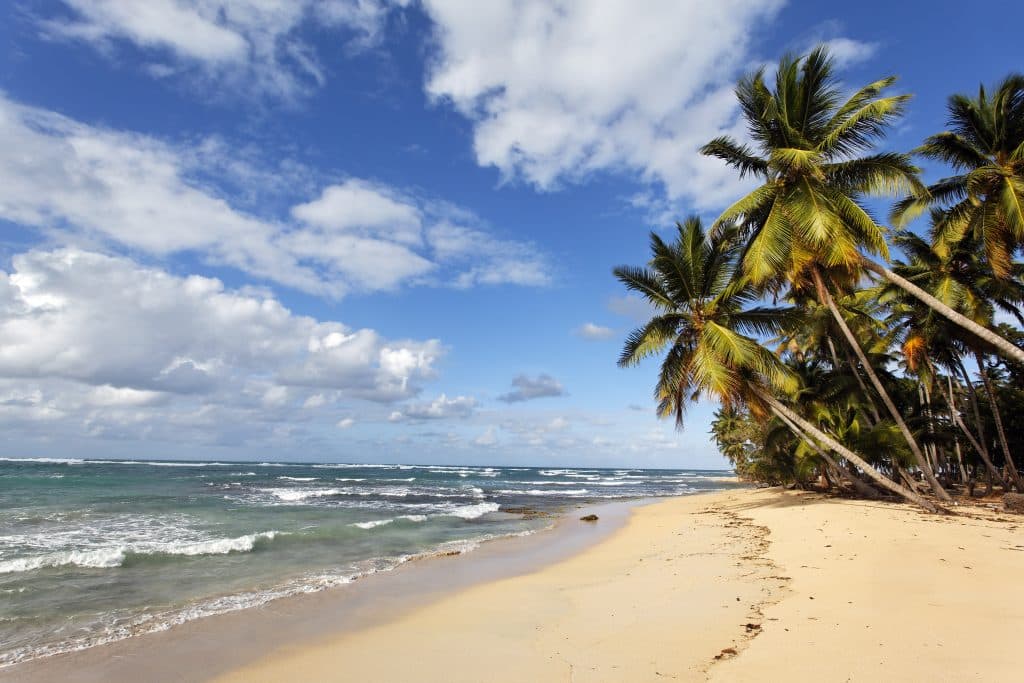 beach and clouds